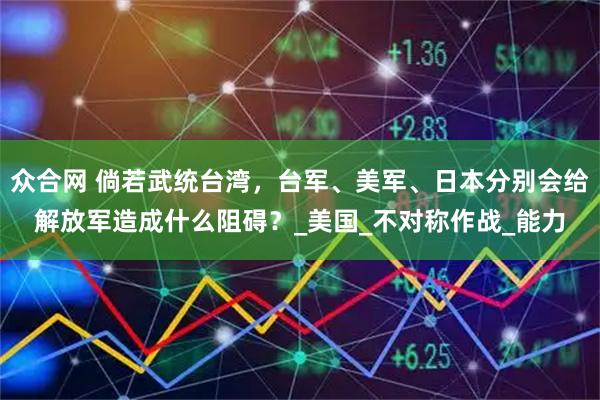 众合网 倘若武统台湾,台军、美军、日本分别会给解放军造成什么阻碍?_美国_不对称作战_能力